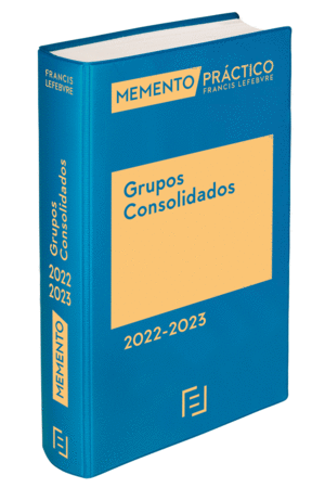 MEMENTO PRÁCTICO GRUPOS CONSOLIDADOS 2022-2023