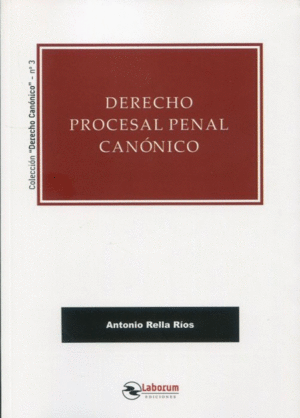 DERECHO PROCESAL PENAL CANONICO