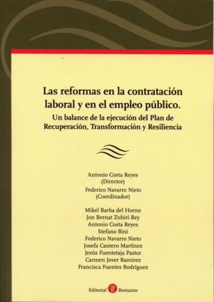 REFORMAS EN LA CONTRATACIÒN LABORAL Y EN EL EMPLEO PÚBLICO