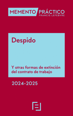 MEMENTO PRÁCTICO DESPIDO 2024-2025