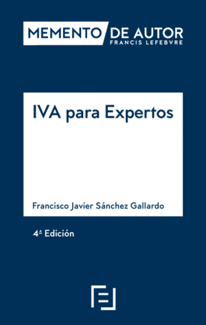 MEMENTO DE AUTOR IVA PARA EXPERTOS. 4ª ED.