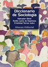DICCIONARIO DE SOCIOLOGÍA. 2ª ED