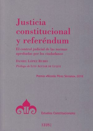 JUSTICIA CONSTITUCIONAL Y REFERÉNDUM