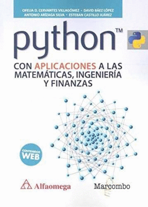PYTHON CON APLICACIONES A LAS MATEMÁTICAS, INGENIERÍA Y FINANZAS