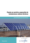 PUESTA EN SERVICIO Y OPERACION DE INSTALACIONES SOLARES TÉRMICAS