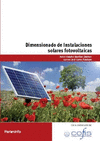DIMENSIONADO DE INSTALACIONES SOLARES FOTOVOLTAICAS