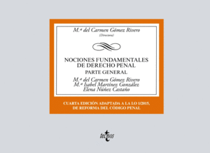 NOCIONES FUNDAMENTALES DE DERECHO PENAL. PARTE GENERAL. 4ª ED.