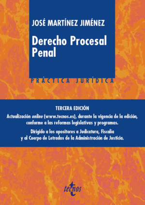 DERECHO PROCESAL PENAL. 3ED