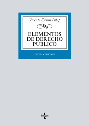 ELEMENTOS DE DERECHO PÚBLICO. 10ª ED.