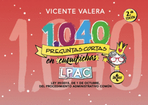 1040 PREGUNTAS CORTAS EN «CUQUIFICHAS» LPAC