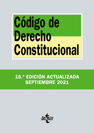 CÓDIGO DE DERECHO CONSTITUCIONAL. 15ª ED.