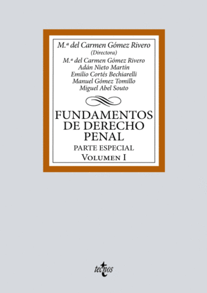 FUNDAMENTOS DE DERECHO PENAL. VOLUMEN I. PARTE ESPECIAL