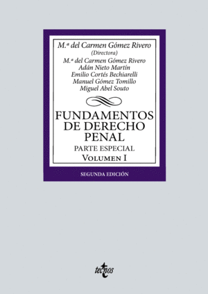 FUNDAMENTOS DE DERECHO PENAL. VOLUMEN I. PARTE ESPECIAL. 2ª ED.