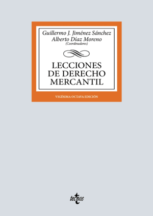 LECCIONES DE DERECHO MERCANTIL. 28ª ED.
