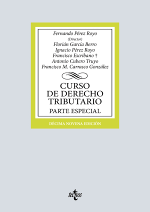 CURSO DE DERECHO TRIBUTARIO
