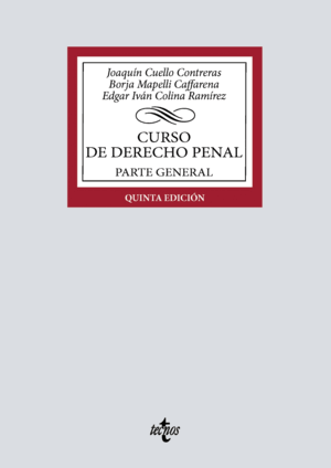 CURSO DE DERECHO PENAL. PARTE GENERAL. 5ª ED.