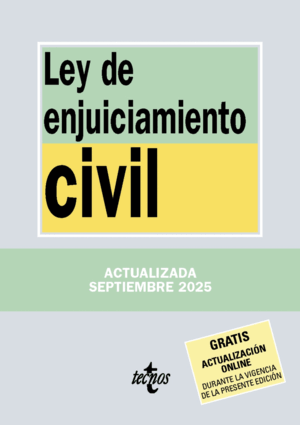 LEY DE ENJUICIAMIENTO CIVIL. 9ª ED.