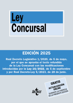LEY CONCURSAL. 4ª ED.