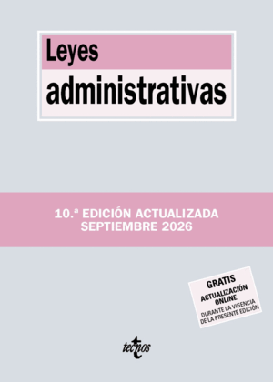 LEYES ADMINISTRATIVAS. 10ª ED.