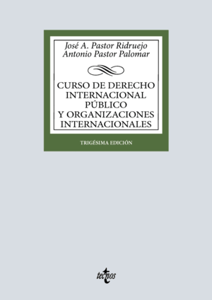 CURSO DE DERECHO INTERNACIONAL PÚBLICO Y DE ORGANIZACIONES INTERNACIONALES. 30ª ED.