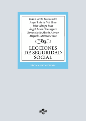 LECCIONES DE SEGURIDAD SOCIAL. 16ª EED.