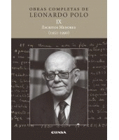 OBRAS COMPLETAS DE LEONARDO POLO IX. ESCRITOS MENORES (1951-1990)