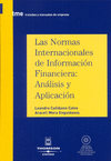 LAS NORMAS INTERNACIONALES DE INFORMACIÓN FINANCIERA: ANÁLISIS Y APLICACIÓN