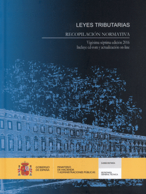 LEYES TRIBUTARIAS. 27ª ED.