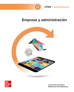 EMPRESA Y ADMINISTRACIÓN. CFGM 2024