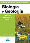 CUERPO DE PROFESORES DE ENSEÑANZA SECUNDARIA. BIOLOGÍA Y GEOLOGÍA. TEMARIO VOLUMEN II. 2012