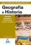 CUERPO DE PROFESORES DE ENSEÑANZA SECUNDARIA. GEOGRAFÍA E HISTORIA. TEMARIO VOLUMEN I. 2012