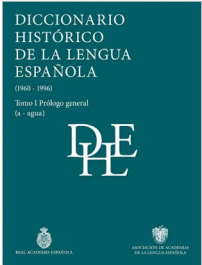 DICCIONARIO HISTORICO DE LA LENGUA ESPAÑOLA. 10 VOLÚMENES