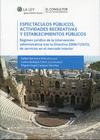 ESPECTÁCULOS PÚBLICOS, ACTIVIDADES RECREATIVAS Y ESTABLECIMIENTOS PÚBLICOS