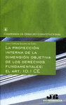 LA PROYECCIÓN INTERNA DE LA DIMENSIÓN OBJETIVA DE LOS DERECHOS FUNDAMENTALES: EL ART. 10.1 CE