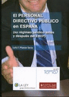 EL PERSONAL DIRECTIVO PÚBLICO EN ESPAÑA