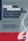 TOMO IV. SECCIÓN B. OPOSICIONES AL CUERPO DE AYUDANTES DE INSTITUCIONES PENITENCIARIAS