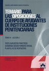 TOMO IV. SECCIÓN C. OPOSICIONES AL CUERPO DE AYUDANTES DE INSTITUCIONES PENITENCIARIAS