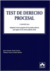 TEST DE DERECHO PROCESAL. 2ª EDICIÓN 2014