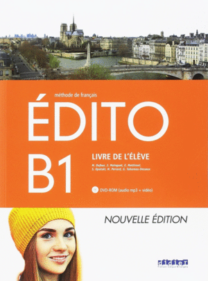 EDITO B1 LIVRE DE L´ÉLÉVE +DVD ROM