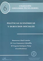 POLÍTICAS ECONÓMICAS Y DERECHOS SOCIALES