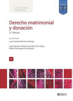 DERECHO MATRIMONIAL Y DONACIÓN. 2ª ED.