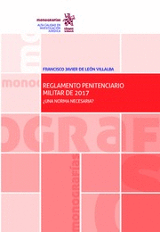 REGLAMENTO PENITENCIARIO MILITAR DE 2017