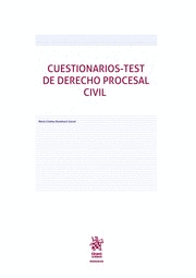 CUESTIONARIOS-TEST DE DERECHO PROCESAL CIVIL