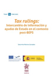 TAX RULINGS: INTERCAMBIO DE INFORMACIÓN Y AYUDAS DE ESTADO EN EL CONTEXTO POST-BEPS