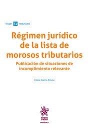RÉGIMEN JURÍDICO DE LA LISTA DE MOROSOS TRIBUTARIOS