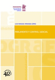 PARLAMENTO Y CONTROL JUDICIAL