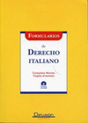 FORMULARIOS DE DERECHO ITALIANO