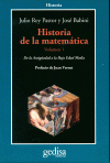 HISTORIA DE LA MATEMÁTICA. VOLUMEN 1