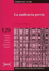 LA AUDIENCIA PREVIA