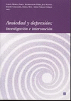 ANSIEDAD Y DEPRESIÓN. INVESTIGACIÓN E INTERVENCIÓN